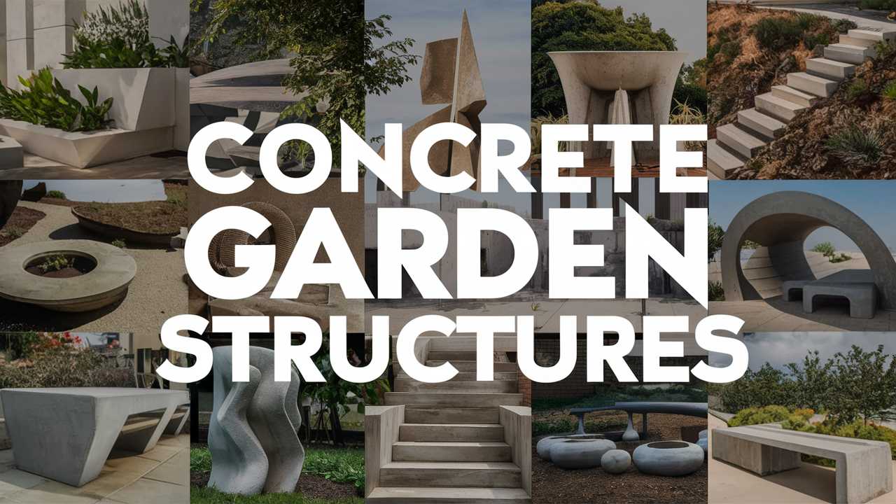 Concrete Garden Structures