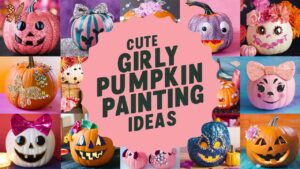 Cute Girly Pumpkin Painting Ideas