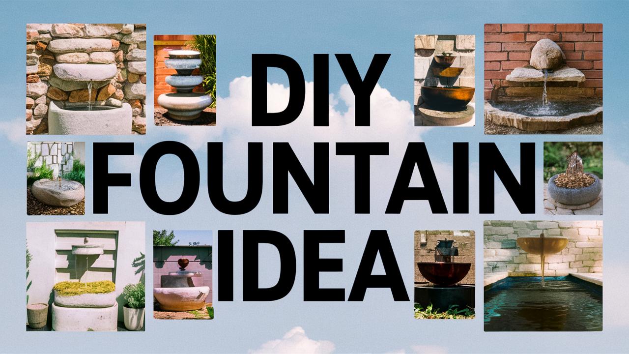 DIY Fountain Ideas