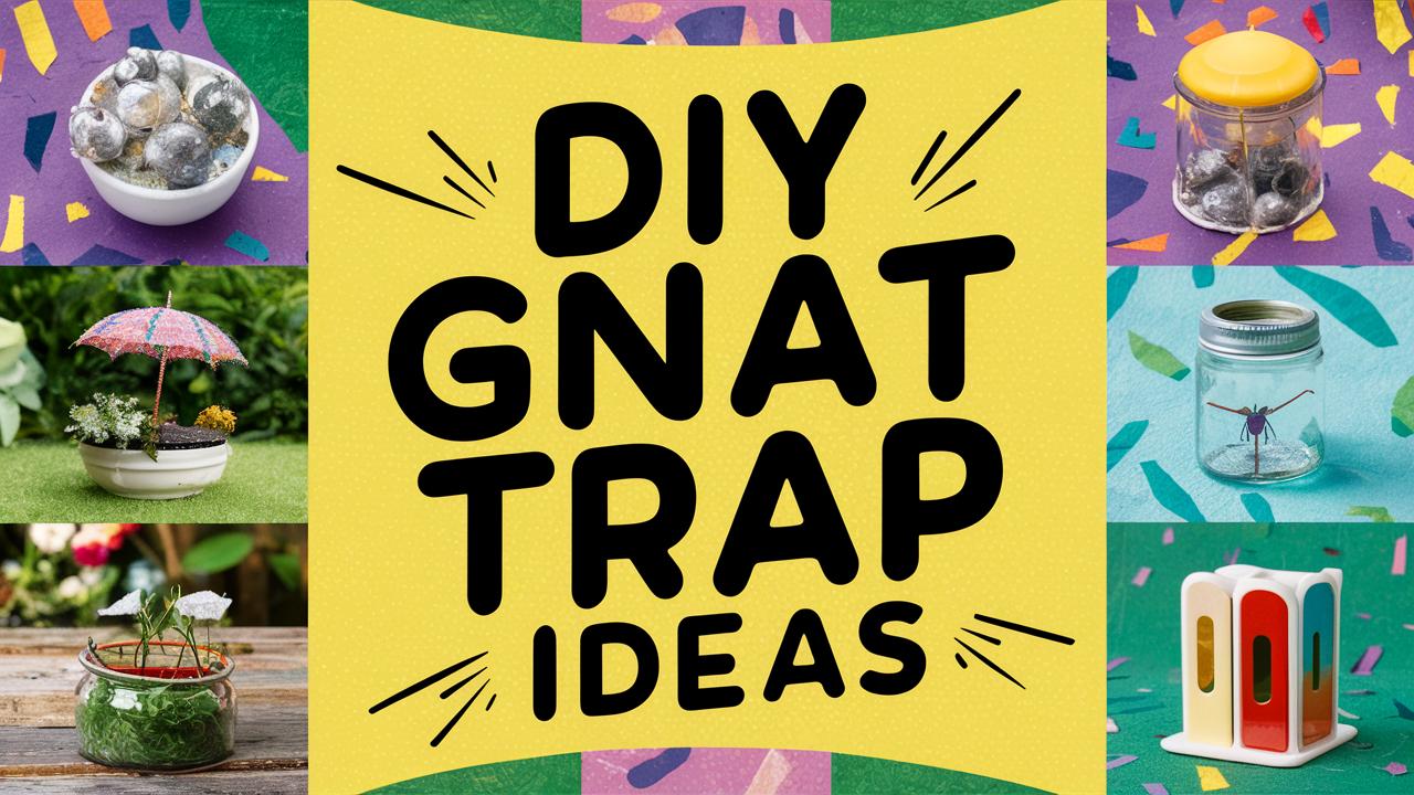 DIY Gnat Trap Ideas