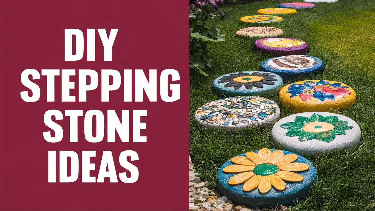 DIY Stepping Stone Ideas