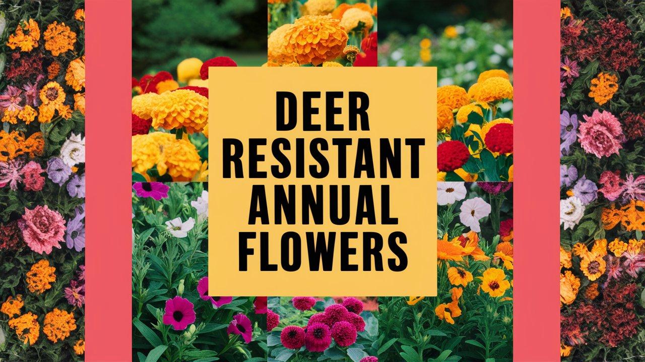 Deer Resistant Annual Flowers