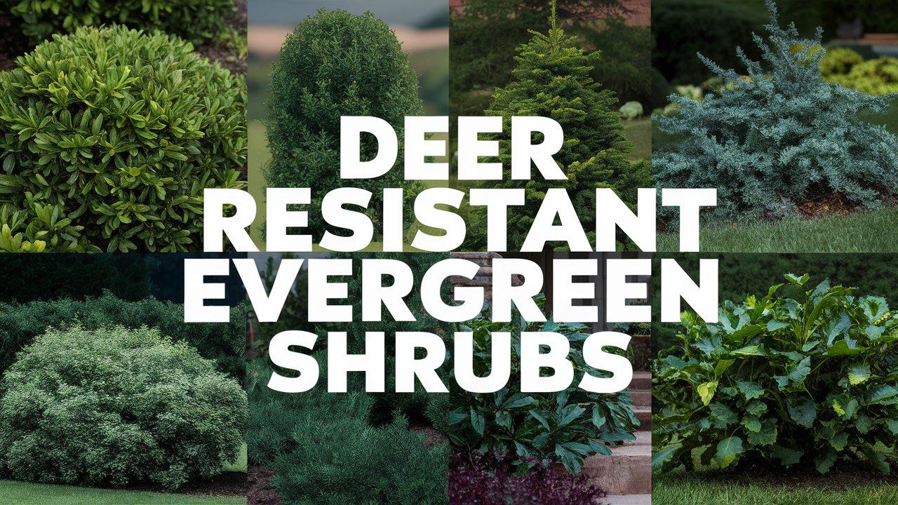 Deer Resistant Evergreen Shrubs