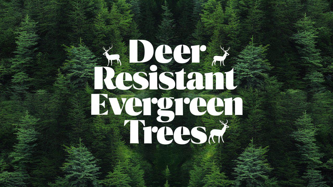 Deer Resistant Evergreen Trees