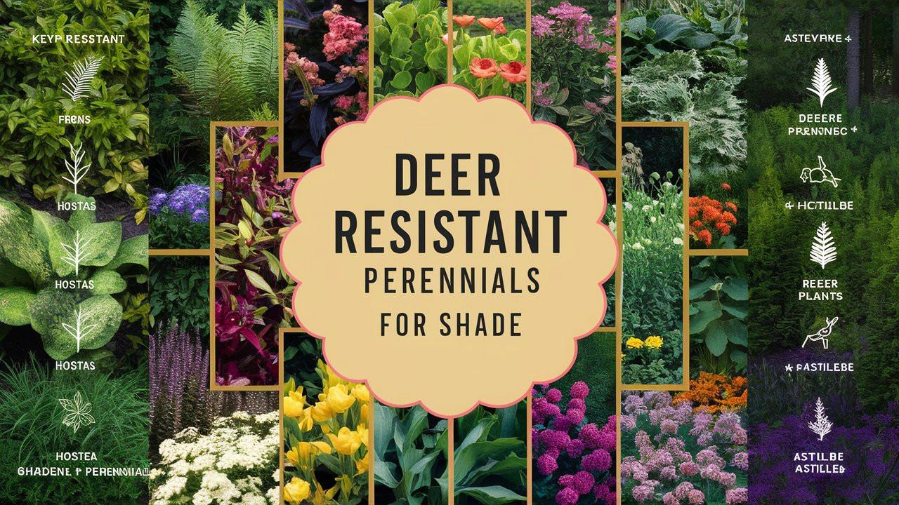 Deer Resistant Perennials For Shade