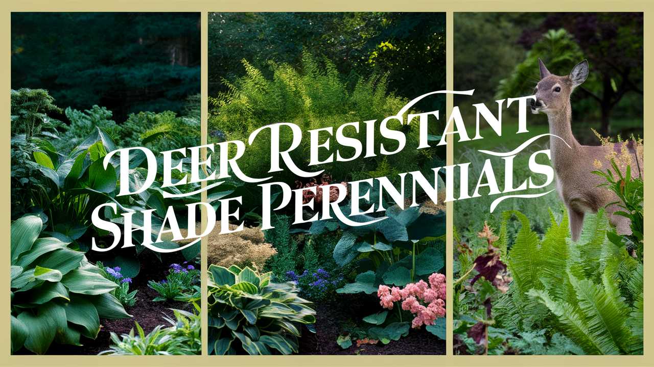 Deer Resistant Shade Perennials