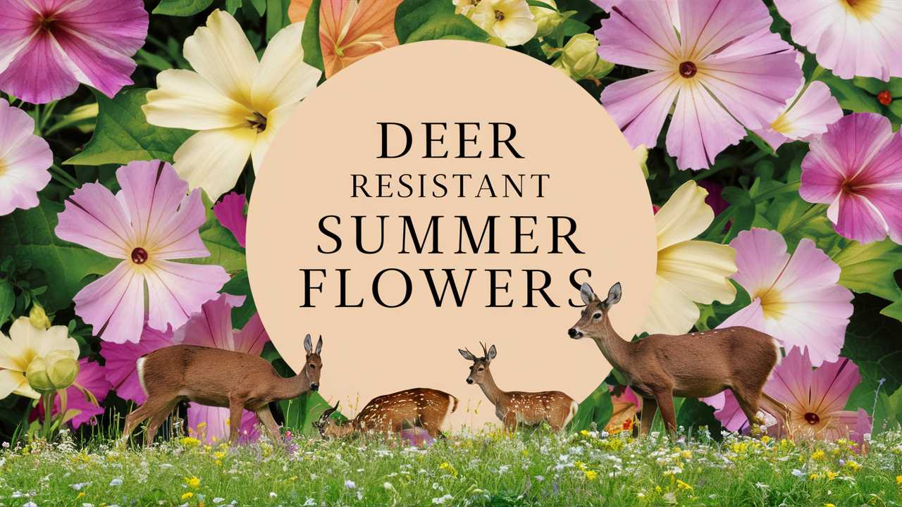 Deer Resistant Summer Flowers