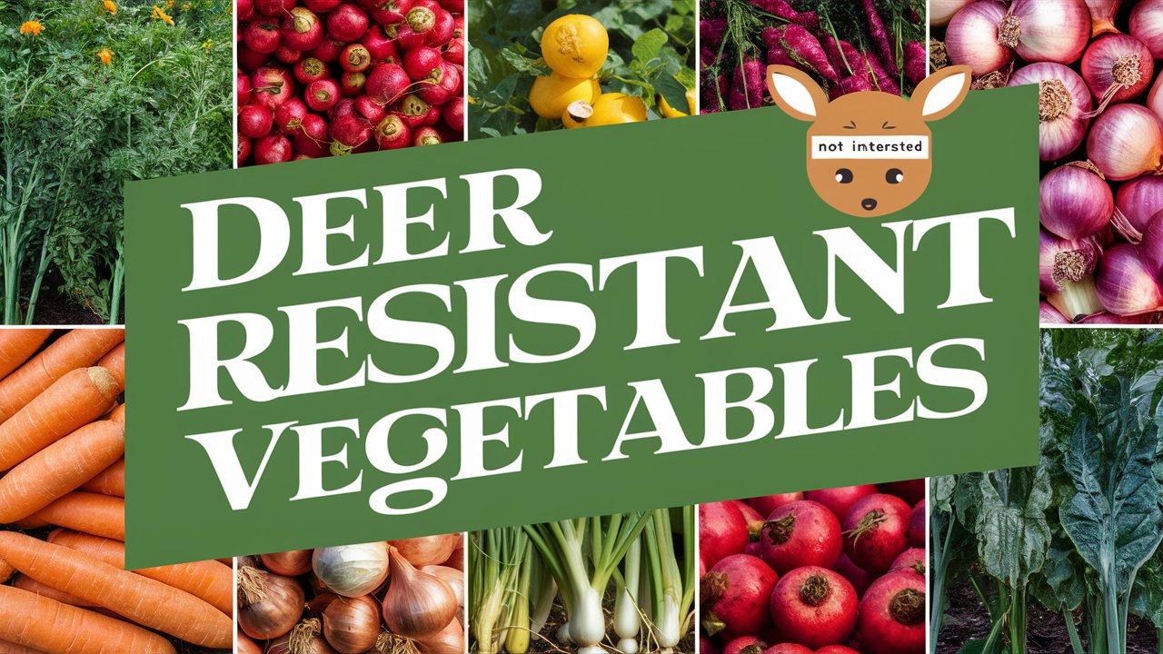 Deer Resistant Vegetables