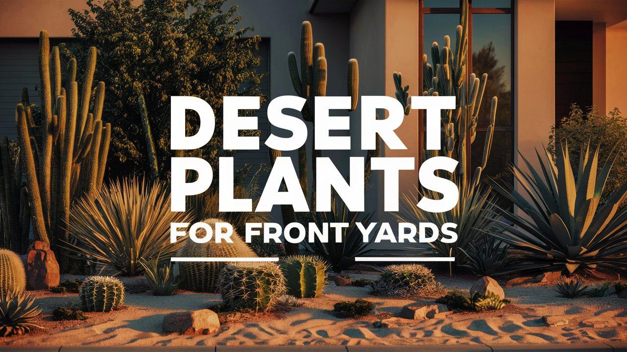 Desert Plants For Front Yards