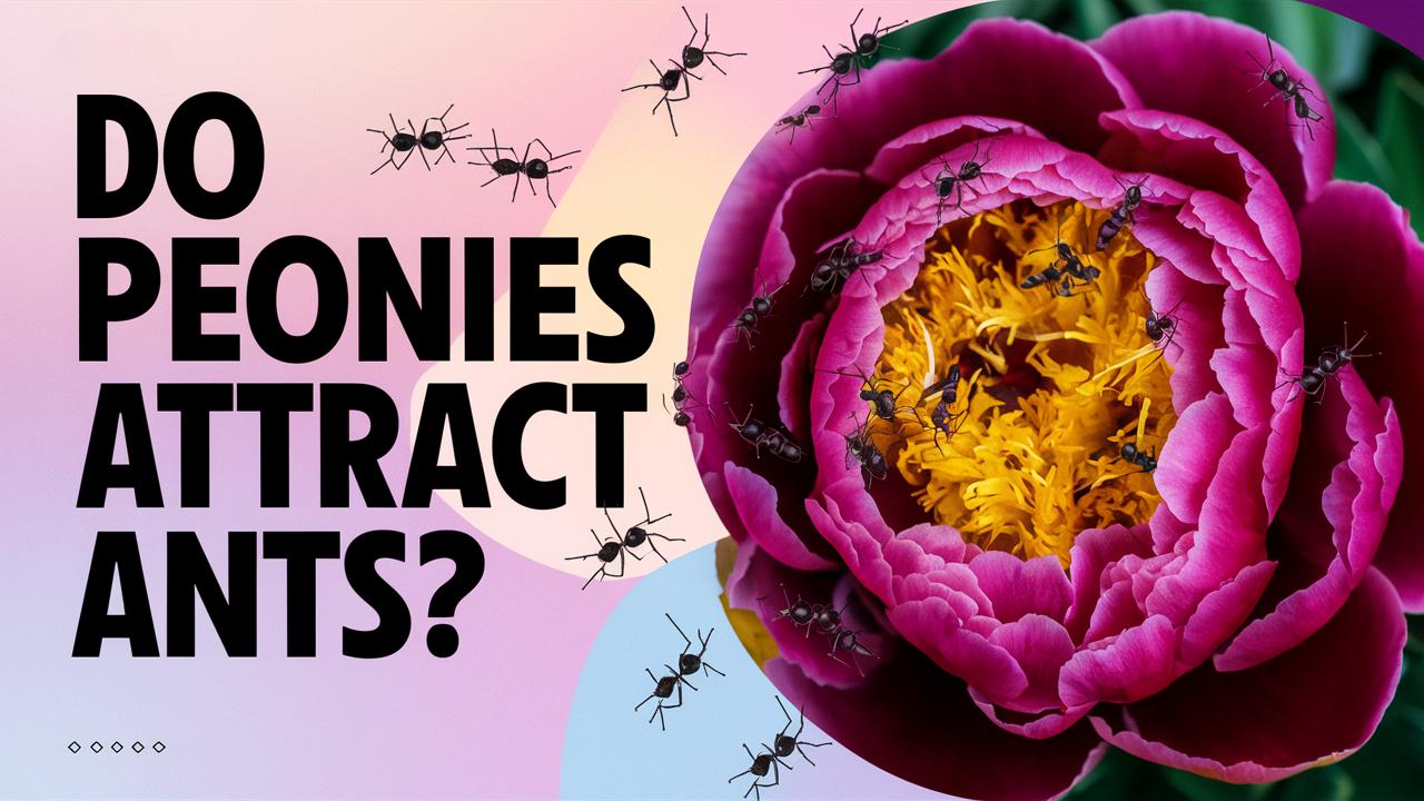 Do Peonies Attract Ants?