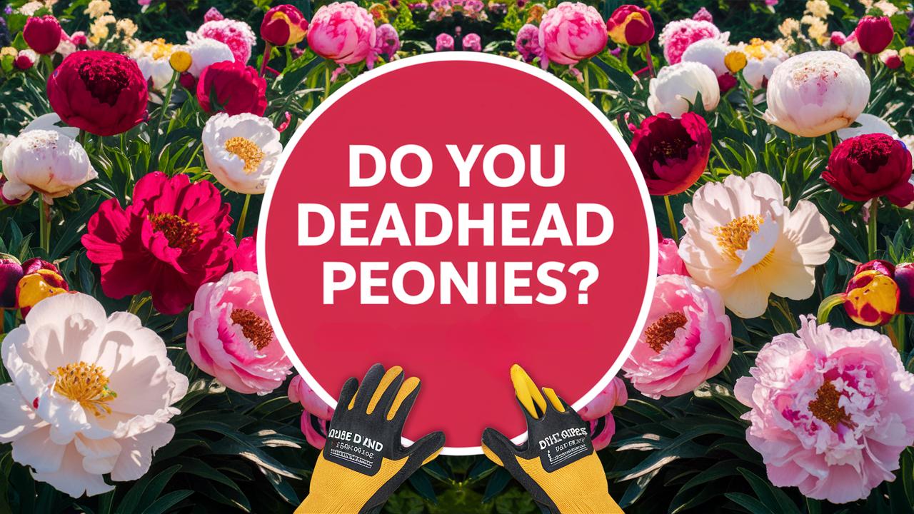 Do You Deadhead Peonies?