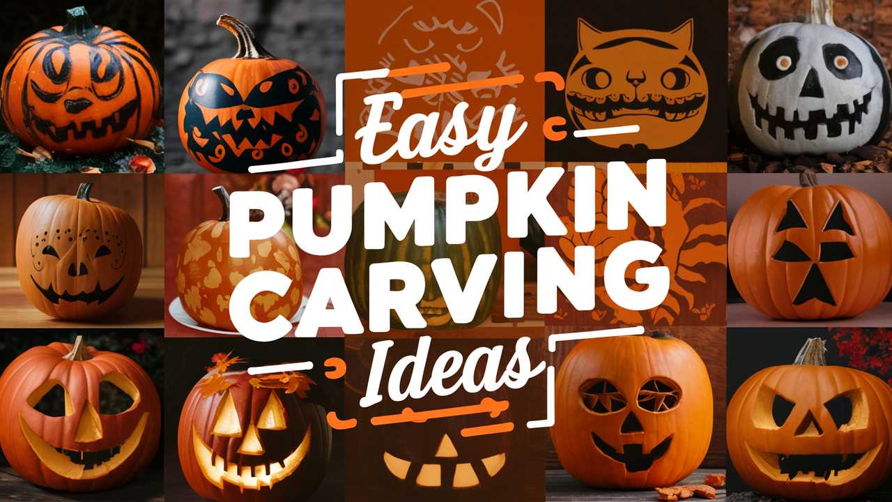 Easy Pumpkin Carving Ideas