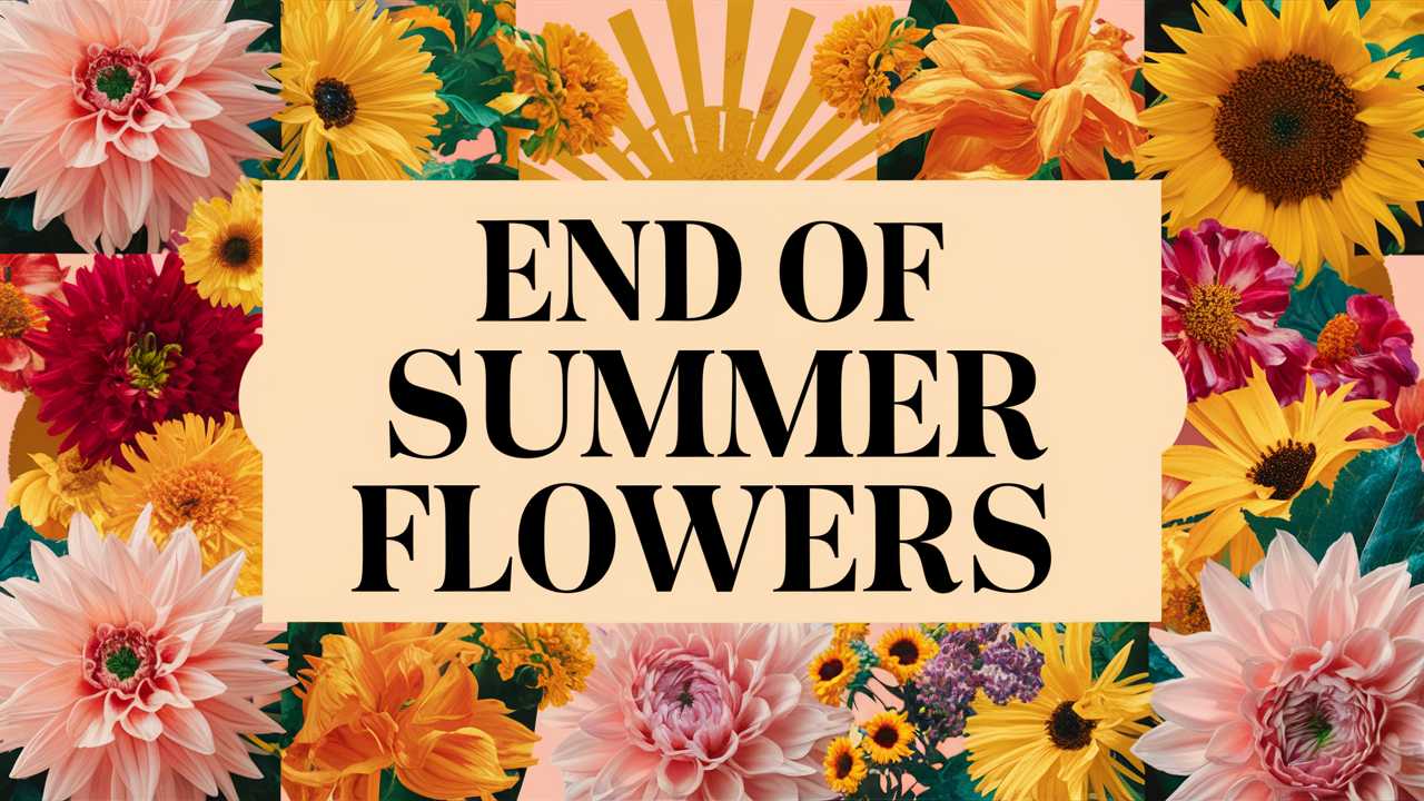 End Of Summer Flowers