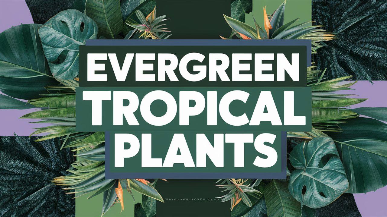 Evergreen Tropical Plants