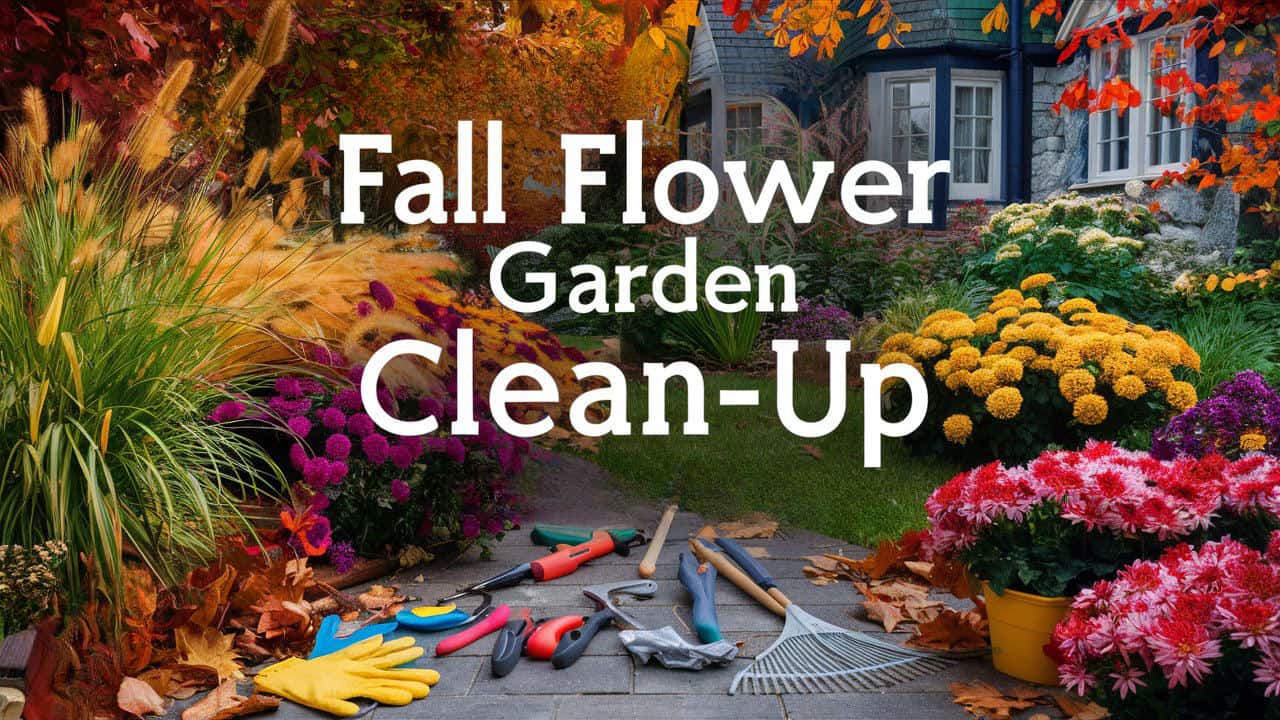 Fall Flower Garden Clean Up