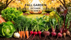 Fall Garden Vegetables October Zone 8
