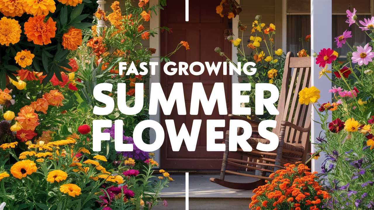 Fast Growing Summer Flowers