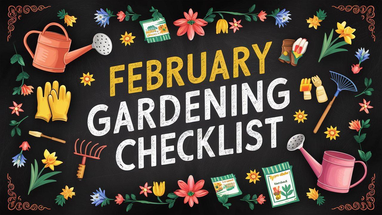 February Gardening Checklist