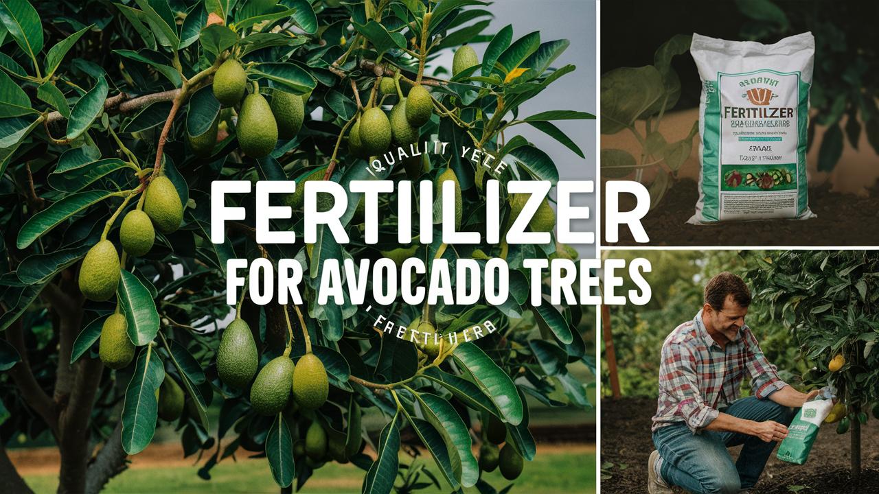 Fertilizer For Avocado Trees