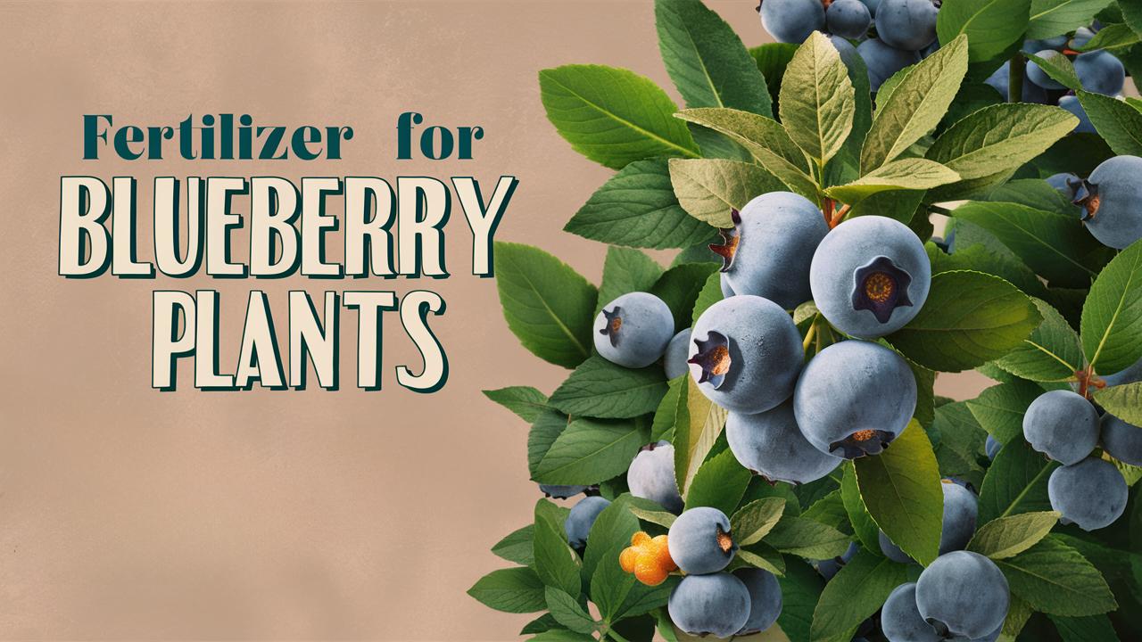 Fertilizer for Blueberry Plants