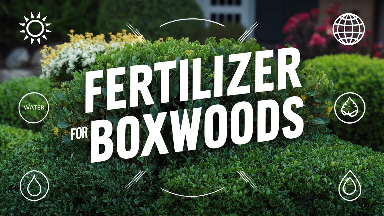 Fertilizer For Boxwoods