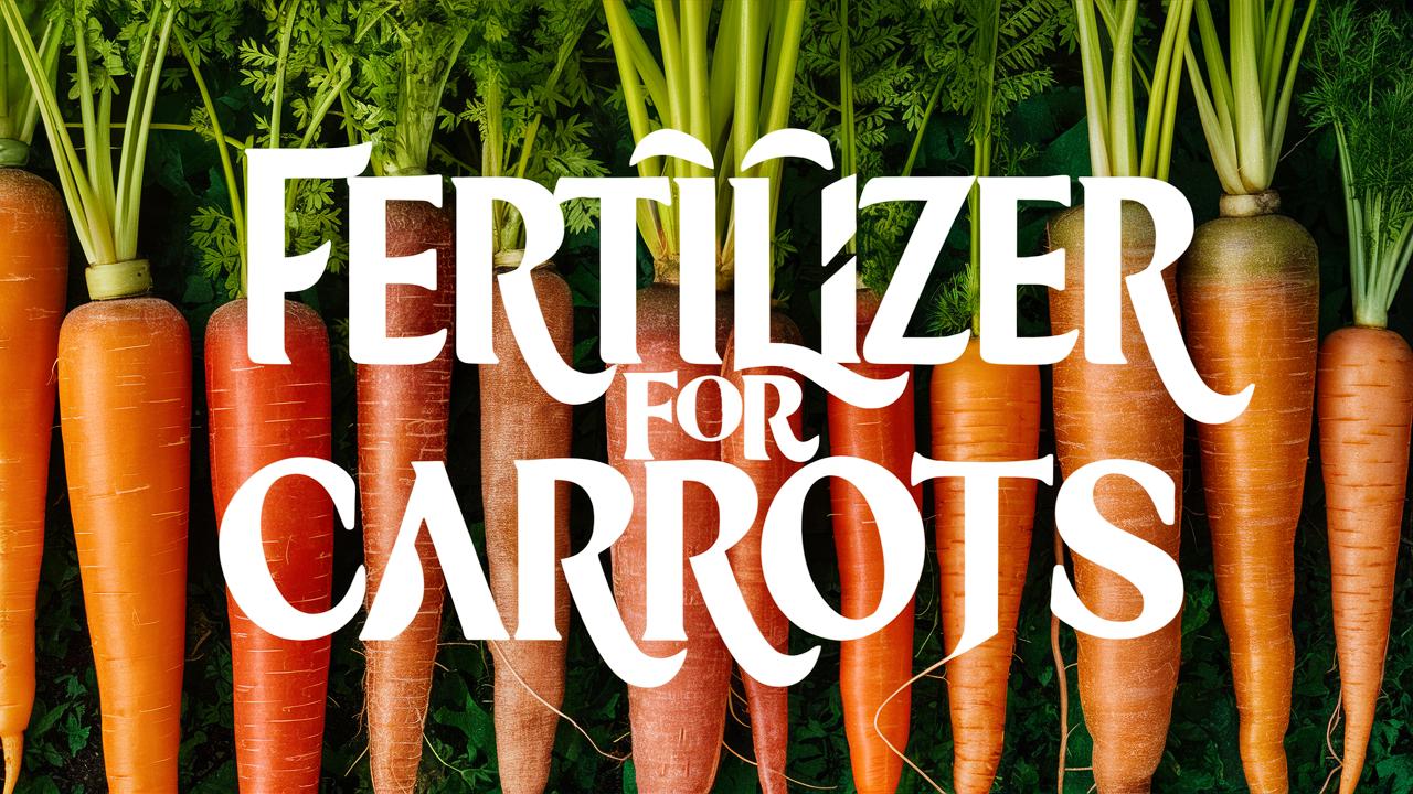 Fertilizer For Carrots