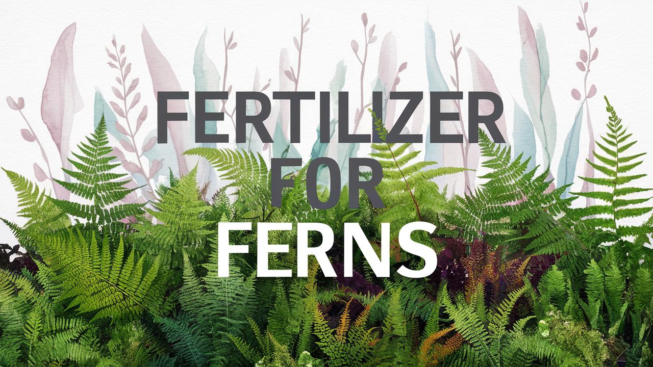 Fertilizer For Ferns