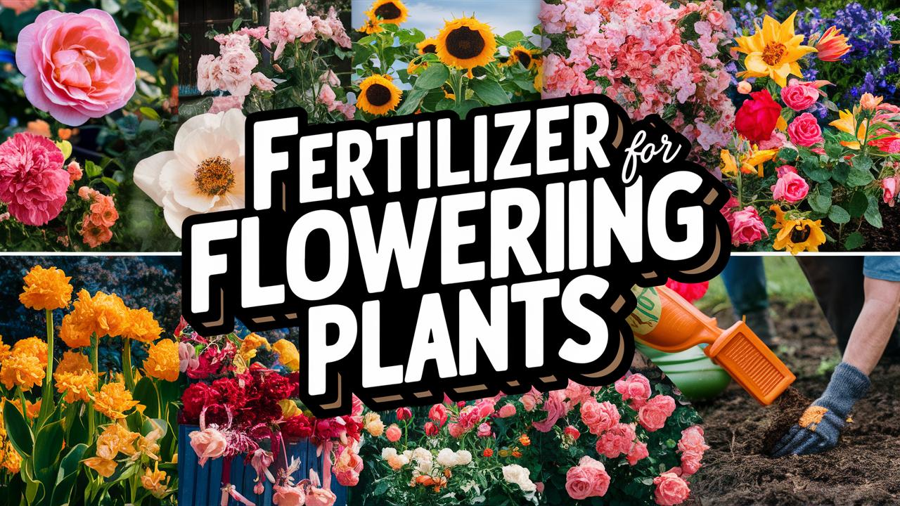 Fertilizer For Flowering Plants