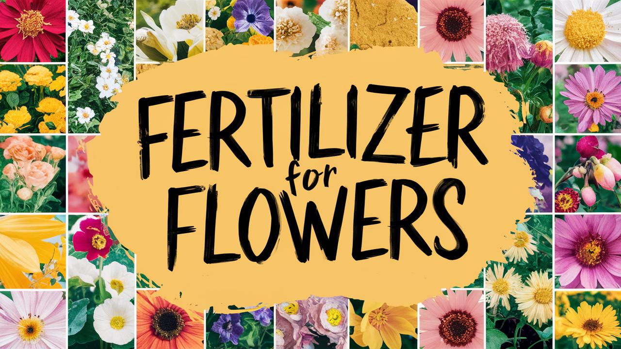 Fertilizer For Flowers