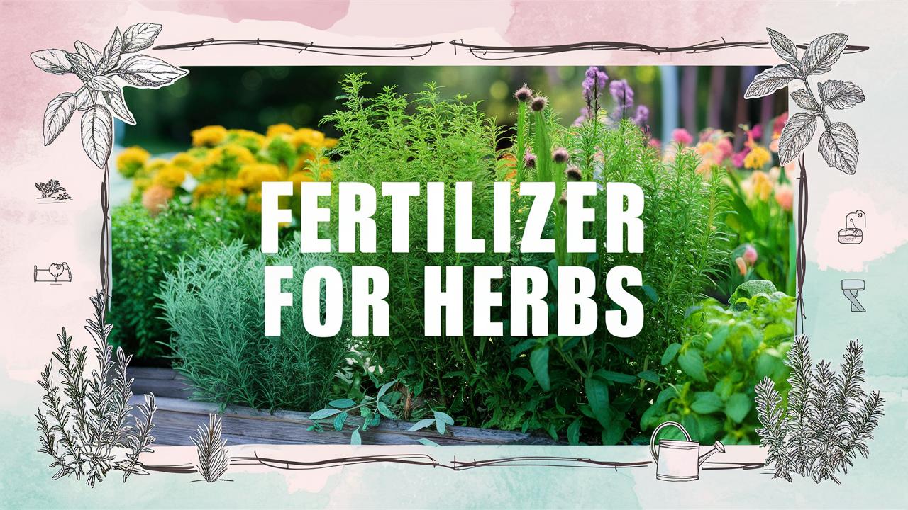 Fertilizer For Herbs