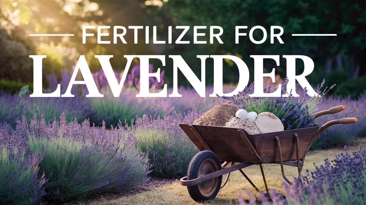 Fertilizer For Lavender