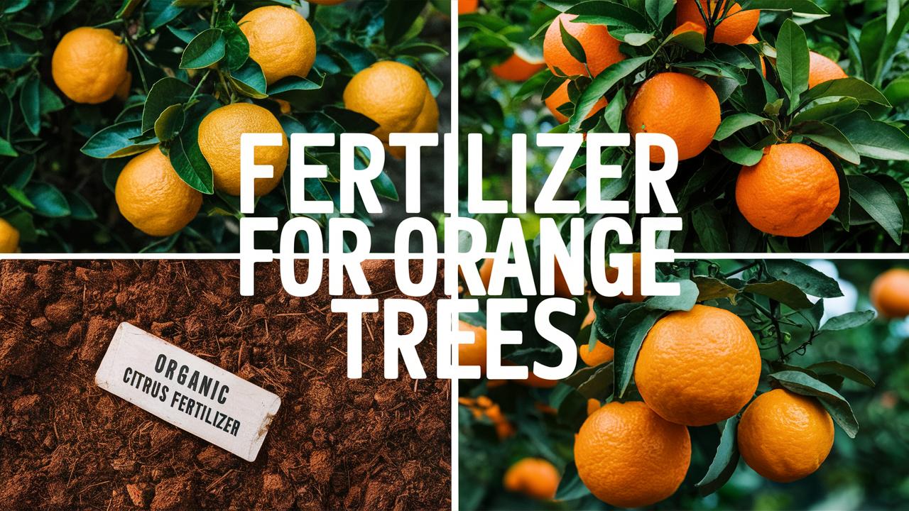 Fertilizer For Orange Trees