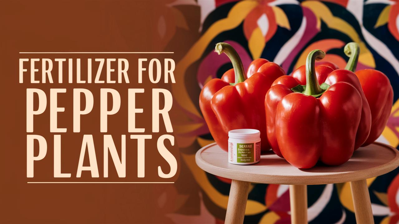 Fertilizer For Pepper Plants