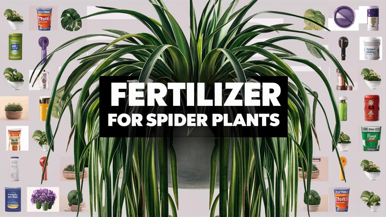 Fertilizer For Spider Plants