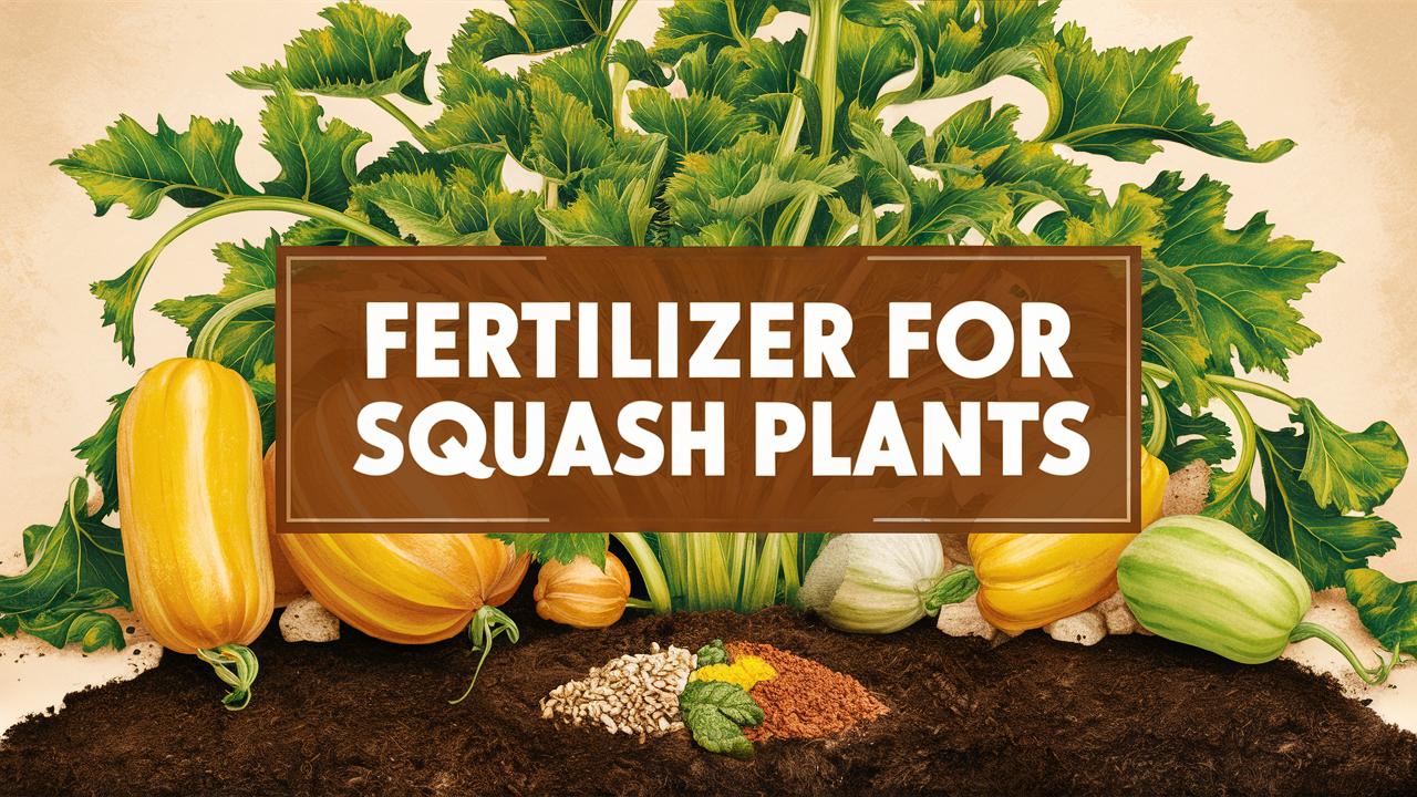 Fertilizer For Squash Plants