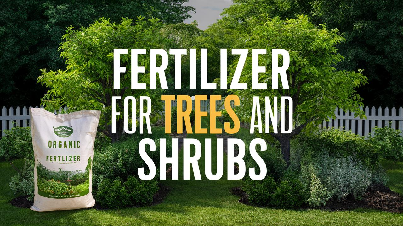 Fertilizer For Trees And Shrubs