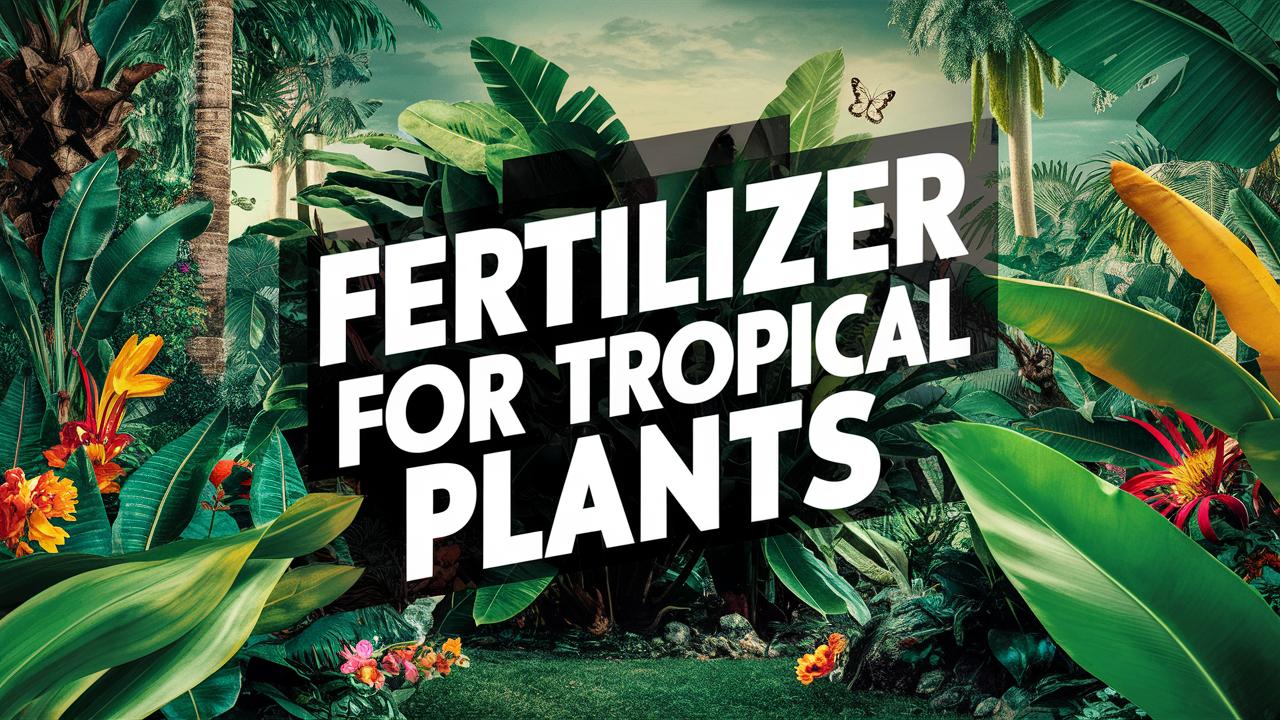 Fertilizer For Tropical Plants