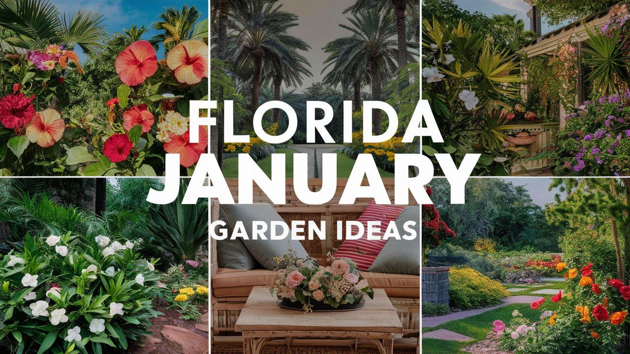 Florida January Garden Ideas