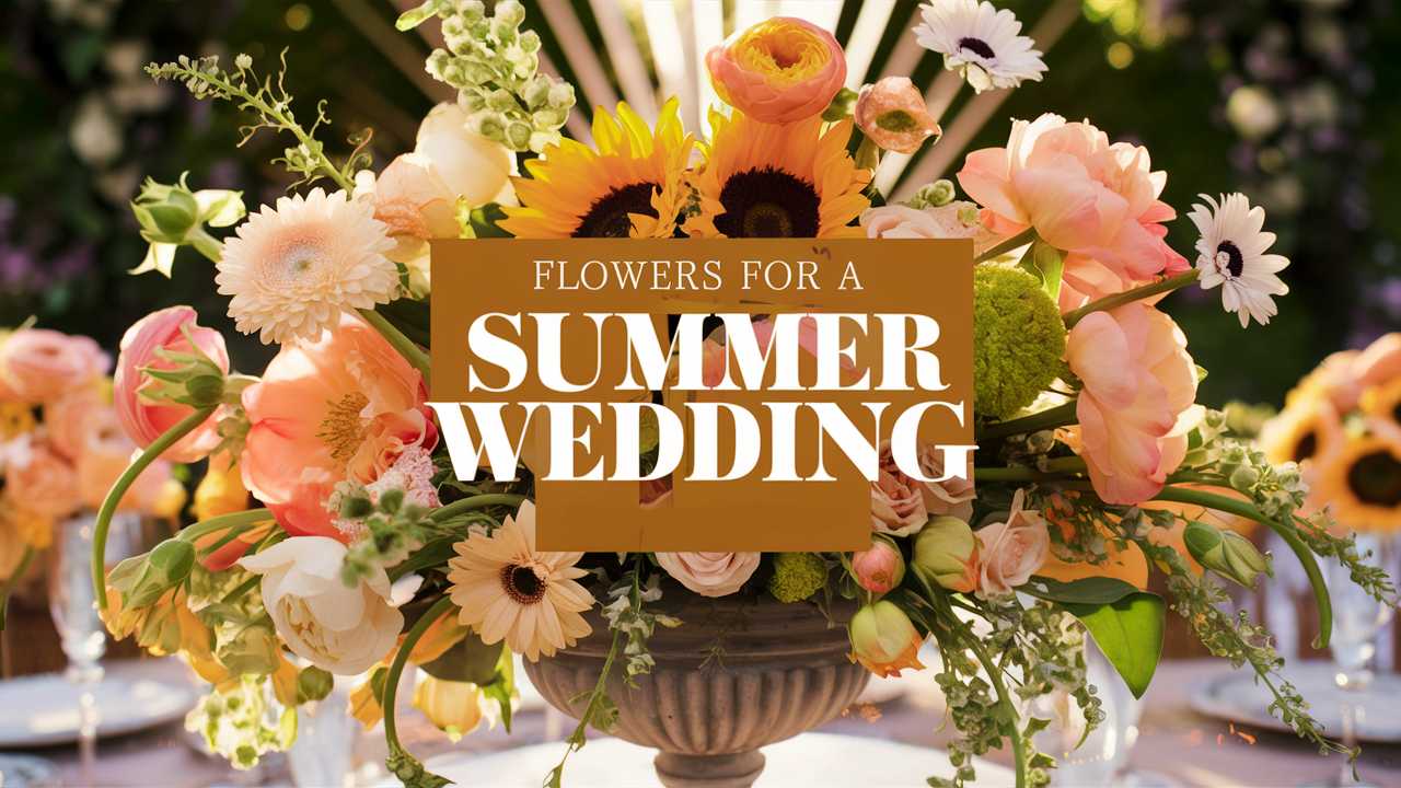 Best Flowers For A Summer Wedding