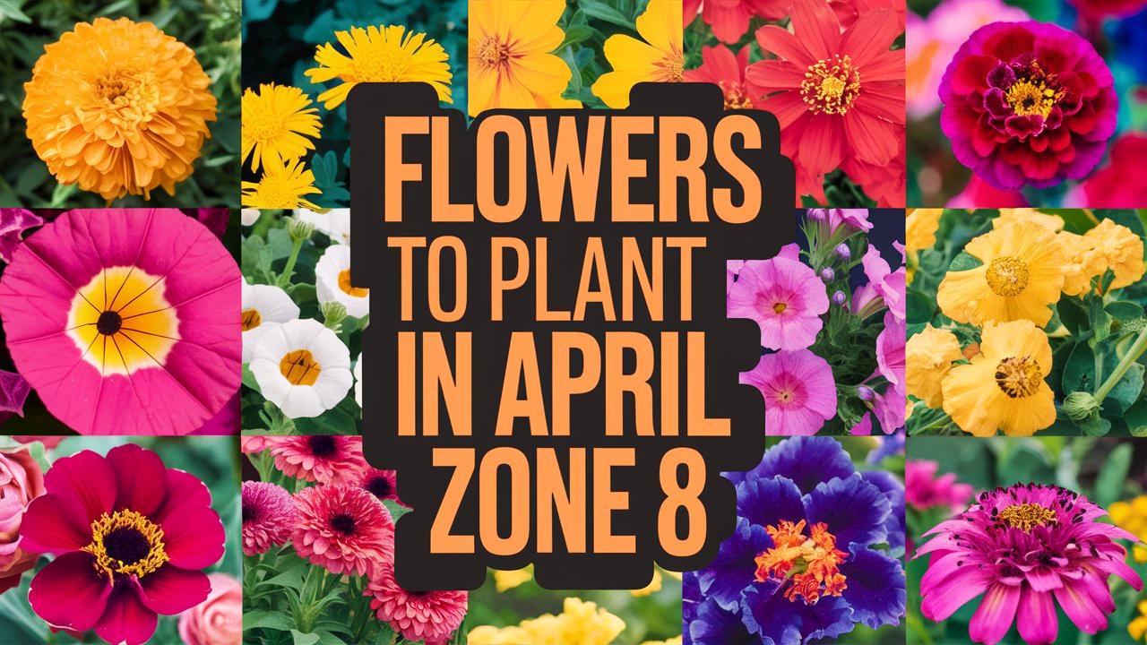 Flowers To Plant In April Zone 8