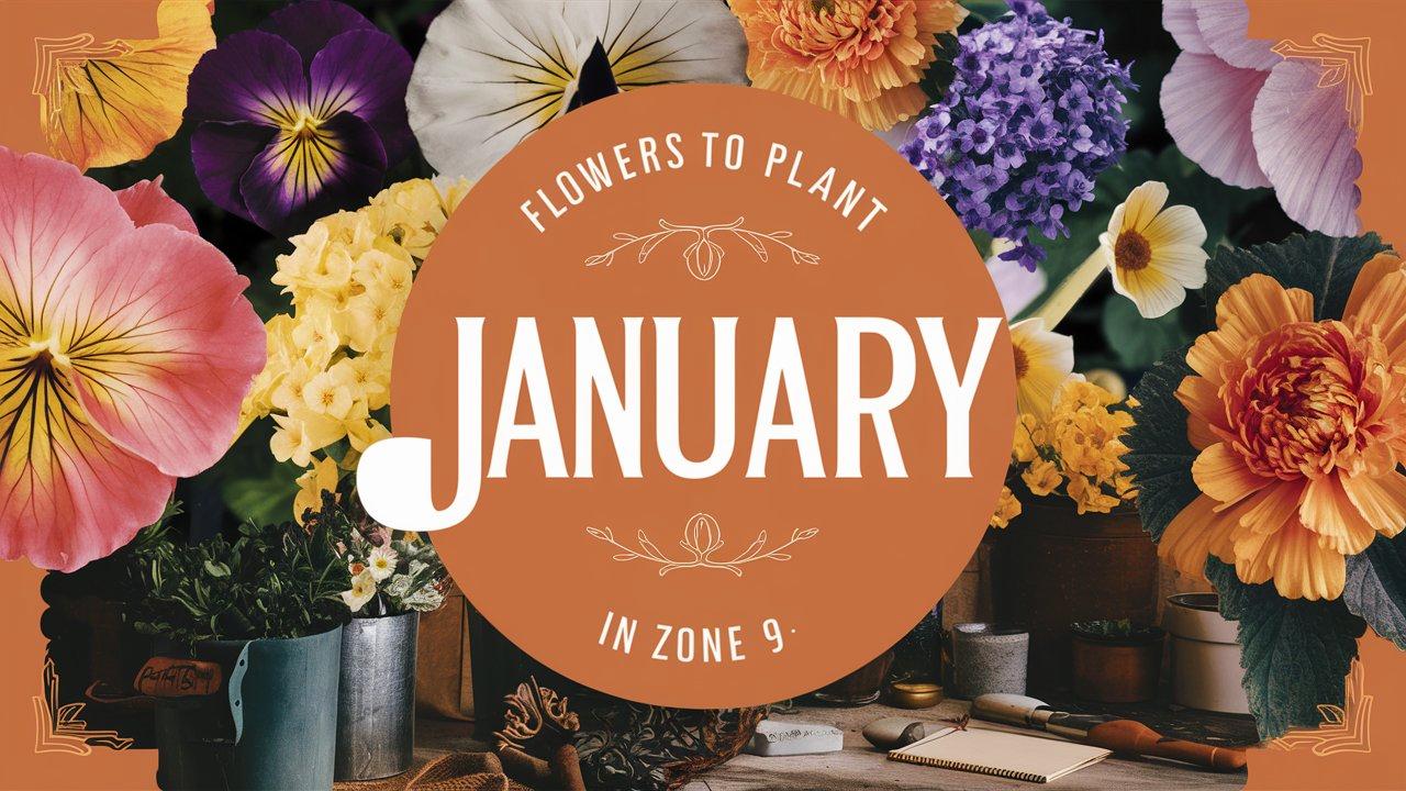 Flowers To Plant In January Zone 9