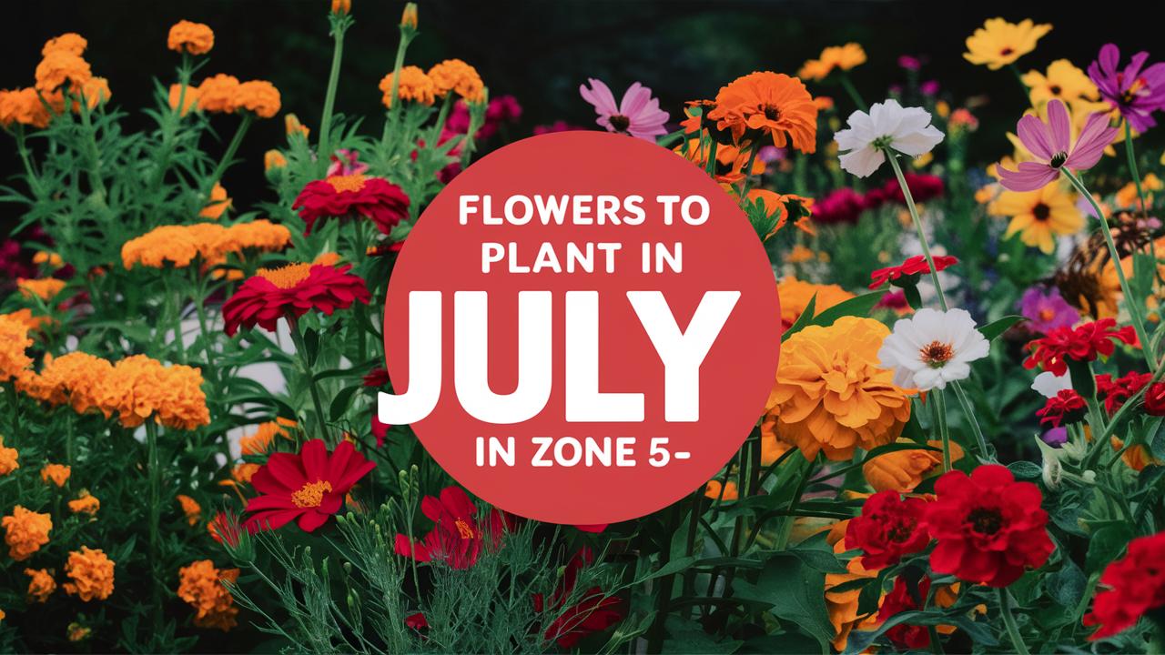 Flowers To Plant In July In Zone 5