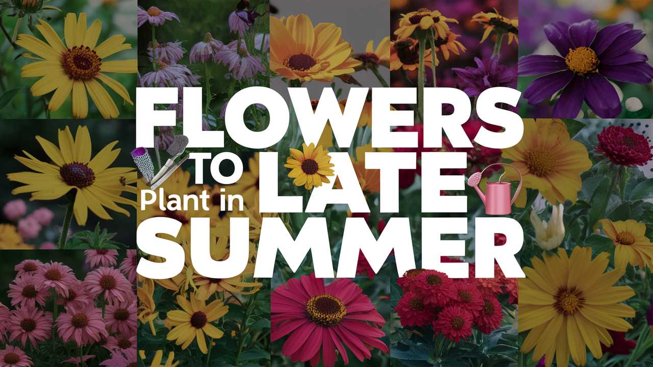 Flowers To Plant In Late Summer