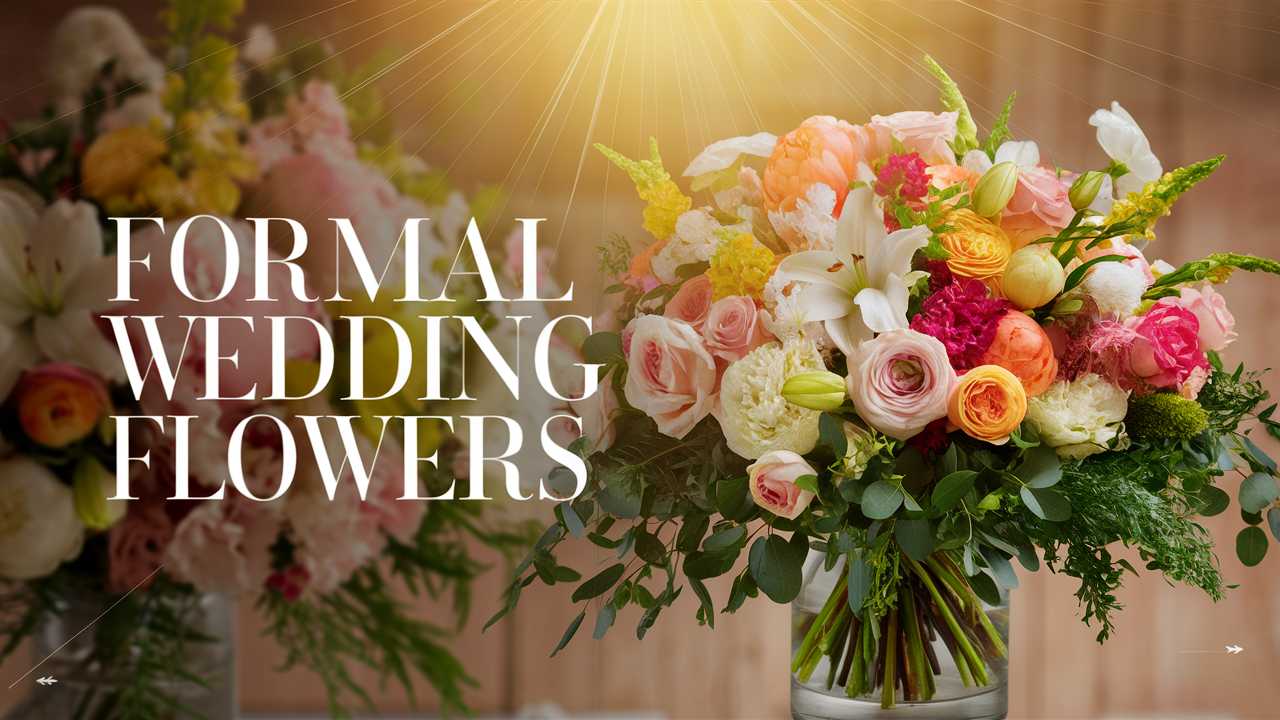 Formal Summer Wedding Flowers