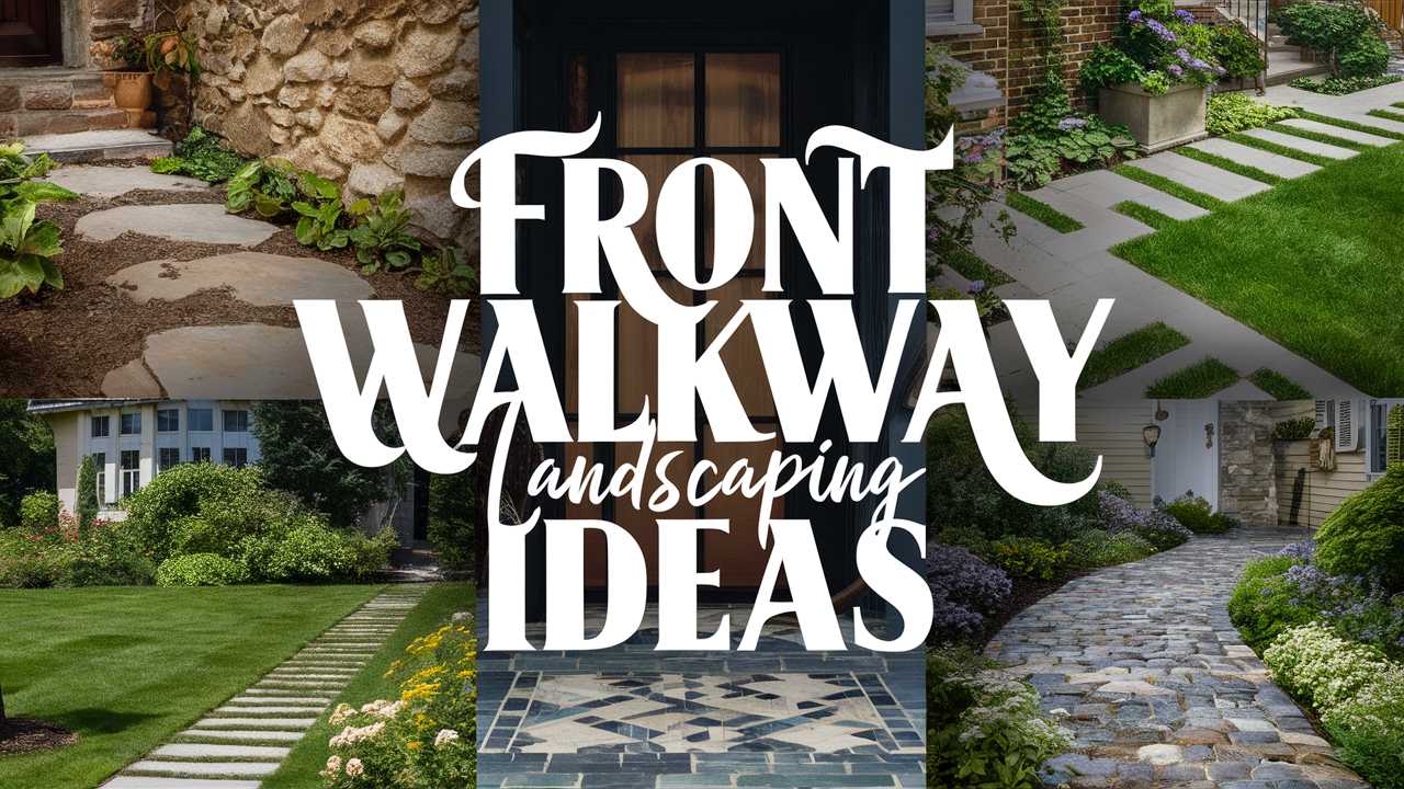 Front Walkway Landscaping Ideas