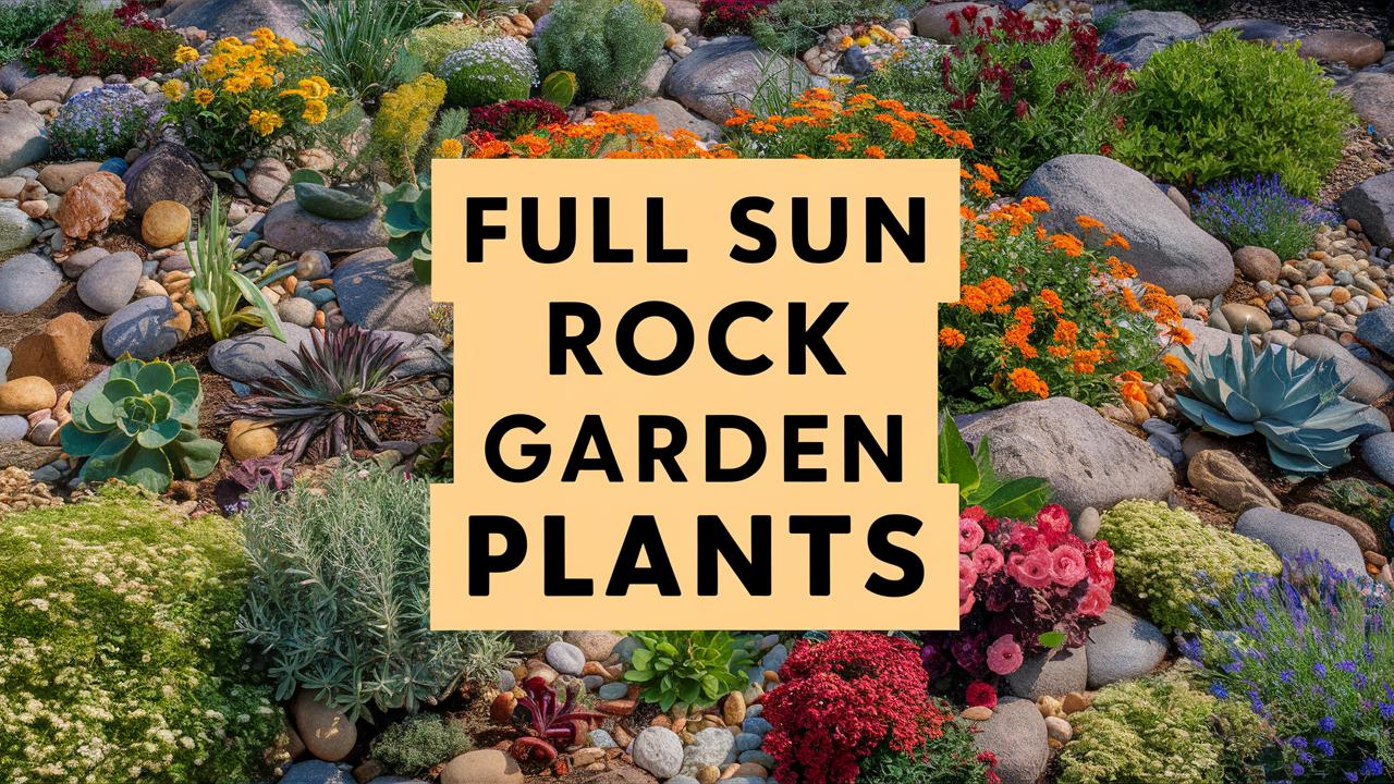 Full Sun Rock Garden Plants
