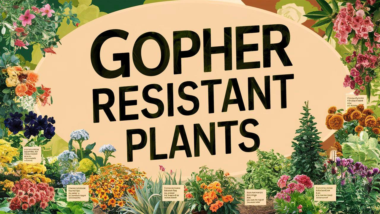 Gopher Resistant Plants