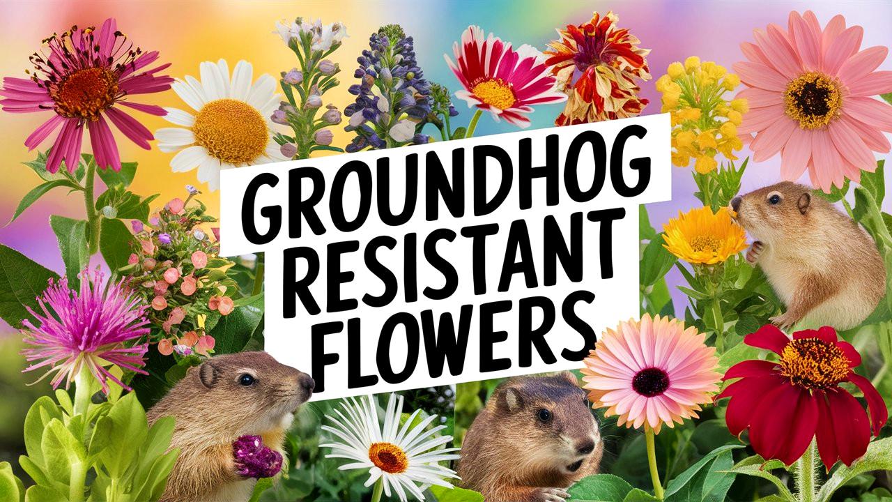 Groundhog Resistant Flowers