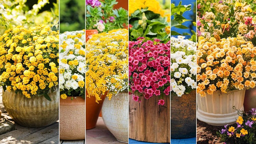 Growing Alyssum in Containers