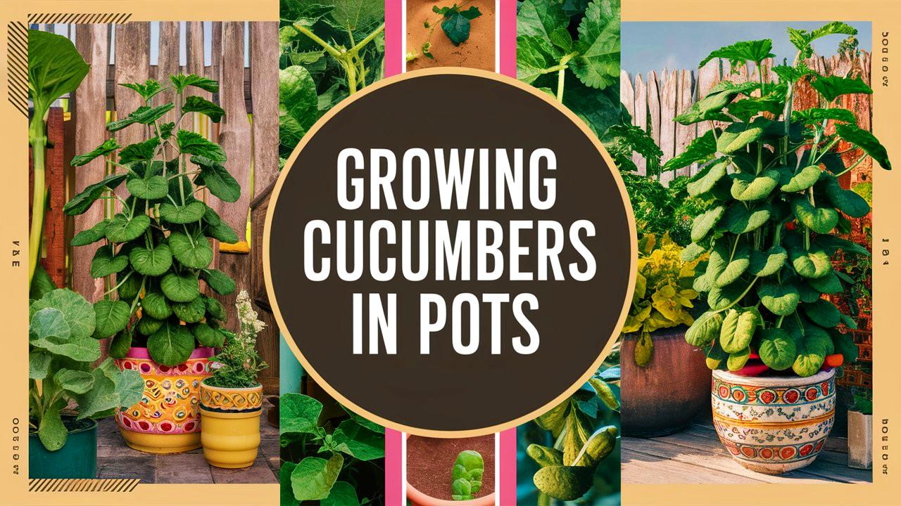 Growing Cucumbers In Pots